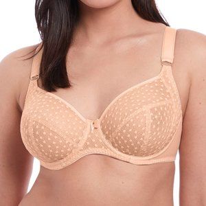 Freya Women's Starlight Side Support Lace Underwire Bra, 38GG Caramel